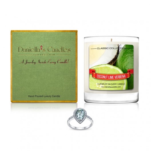 Coconut Lime Verbena Jewelry Candle Classic Collection