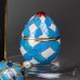 Harlequin Egg Candle