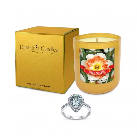 Jonquil Narcissus Jewelry Candle
