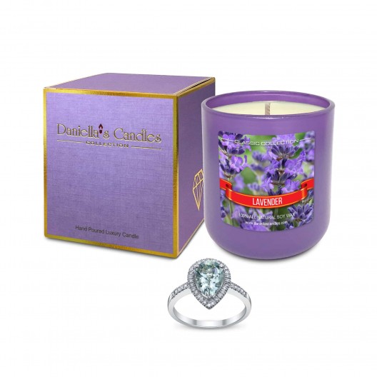 Lavender Jewelry Candle