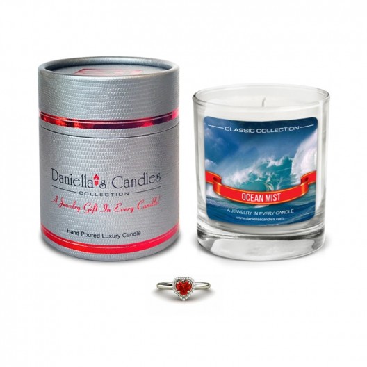 Ocean Mist Jewelry Candle Classic Collection Daniella's Candles