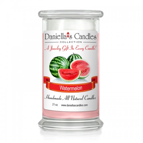 Watermelon Jewelry Candle Classic Collection Daniella's Candles