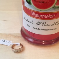 Watermelon Ring Candle