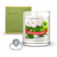 Apple Blossom and Vanilla Jewelry Candle Apple Blossom and Vanilla Jewelry Candle