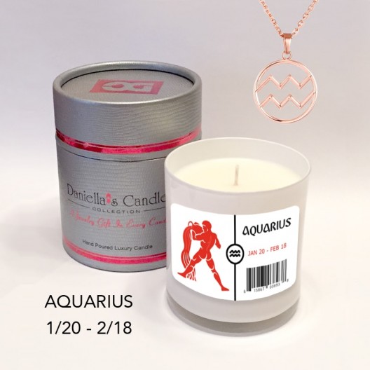 Aquarius Jewelry Candle