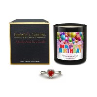Happy Birthday Jewelry Candle Happy Birthday Jewelry Candle