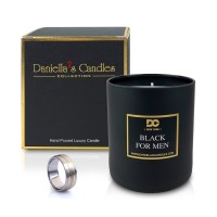 Black For Men Type Men's Jewelry Candle
