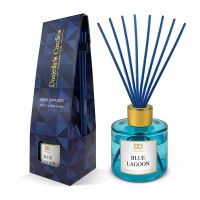 Blue Lagoon Reed Diffuser Set Blue 3.4oz/100mL Blue Lagoon Reed Diffuser Set Blue 3.4oz/100mL