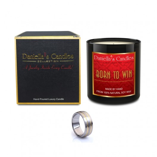 Born To Win Men's Jewelry Candle