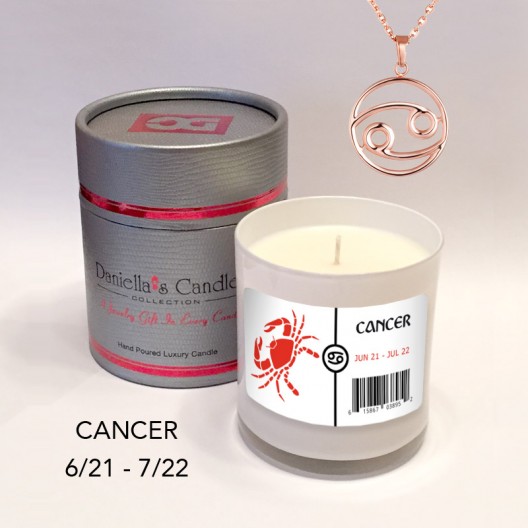 Cancer Jewelry Candle