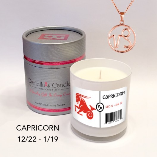 Capricorn Jewelry Candle