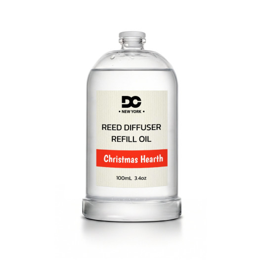 Christmas Hearth Reed Diffuser Refill Oil 3.4oz/100mL