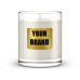 Private Label Clear Glass Candle