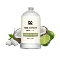 Coconut Lime Verbena Reed Diffuser Refill Oil 3.4oz/100mL Coconut Lime Verbena Reed Diffuser Refill Oil 3.4oz/100mL