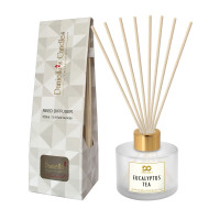 Eucalyptus Tea Reed Diffuser Set Frosted 3.4oz/100mL
