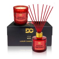 Midnight Pomegranate Candle and Diffuser Gift Set Midnight Pomegranate Candle and Diffuser Gift Set