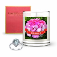 Rose Geranium Jewelry Candle Rose Geranium Jewelry Candle