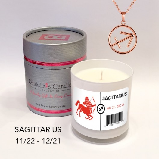 Sagittarius Jewelry Candle