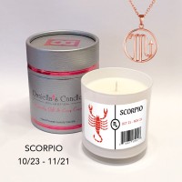 Scorpio Jewelry Candle Scorpio Jewelry Candle